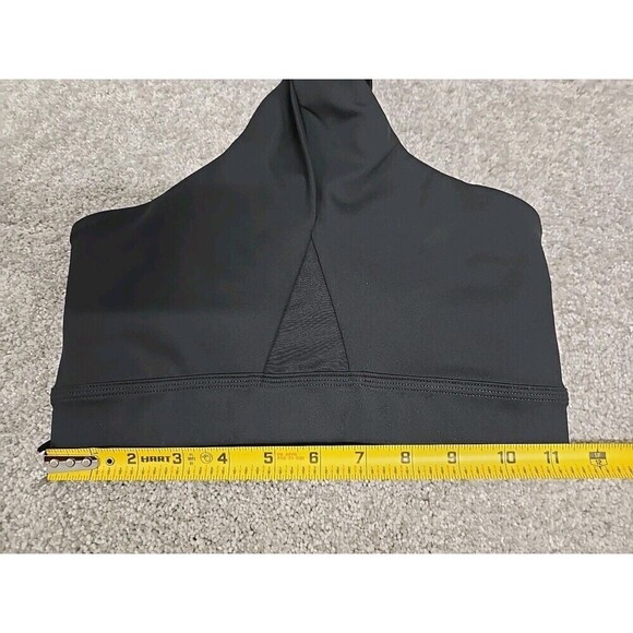 Nike Dri-Fit Swoosh Trainings Sports Bra Medium Support Black Women's Size XS - Picture 8 of 8